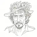 bob dylan art tattoo tattoo design idea