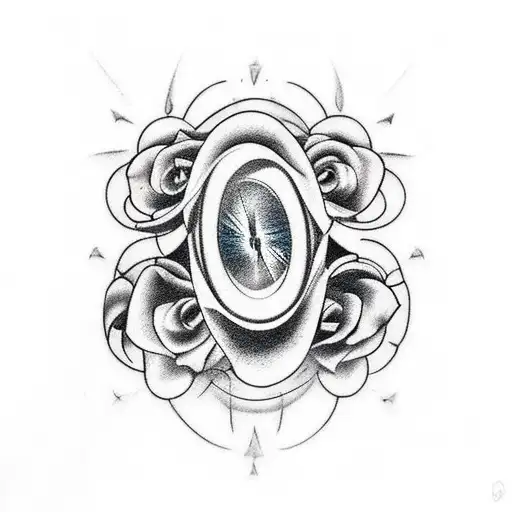 80s music tattoo design idea