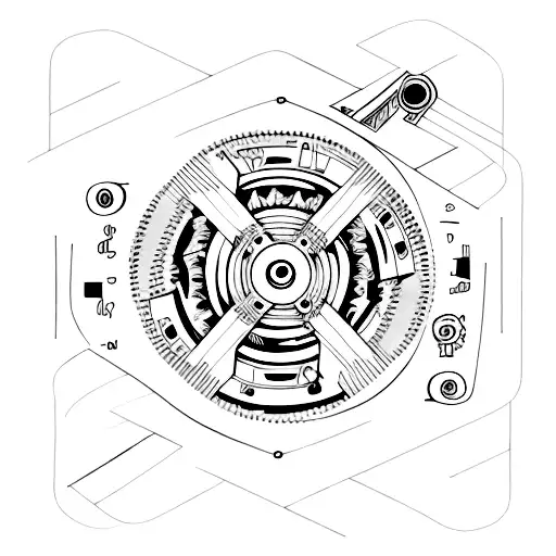 80s cassette  tattoo design idea