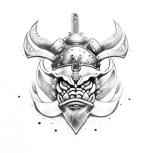 Viking,  Bowser tattoo design idea