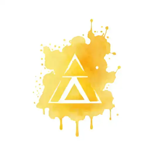 Zelda triforce minimalist tattoo design idea