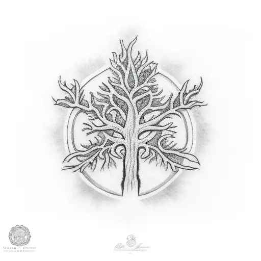 Live Oak  tattoo design idea
