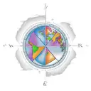 Live Oak compass globe tattoo design idea