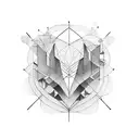 Architecture tattoo design idea