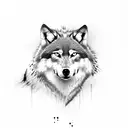 Wolf Evil tattoo design idea