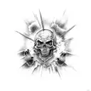 apocalypse  tattoo design idea