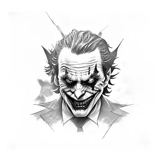 Joker Why should I apologize for the monster I have become? No one ever apologized for making me this way. tattoo design idea