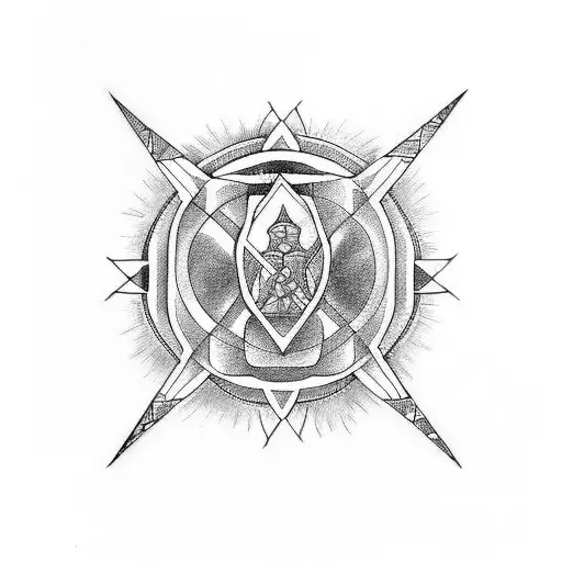 serenity prayer tattoo design idea