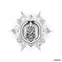 serenity prayer tattoo design idea