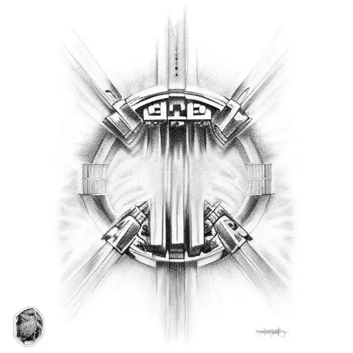 Lightsaber tattoo design idea