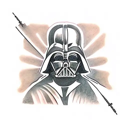 Darth Vader tattoo design idea