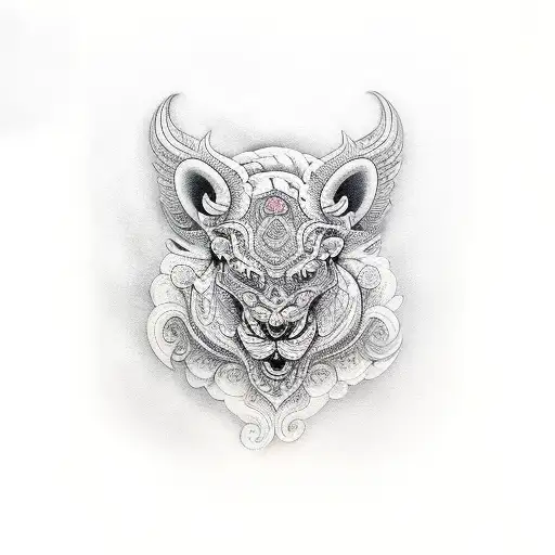 ramas tattoo design idea