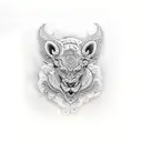 ramas tattoo design idea