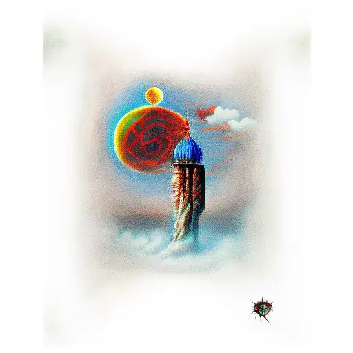 the dark Tower by Stephen king  tattoo design idea
