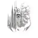 the dark Tower by Stephen king  tattoo design idea