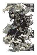 wu tang clan shogun tattoo design idea