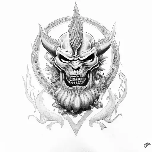 leon del orgullo escanor de los sietes pecado capitales tattoo design idea