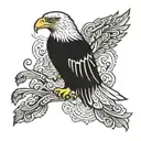 sikh eagle  tattoo design idea