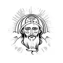 Jesus miracle  tattoo design idea