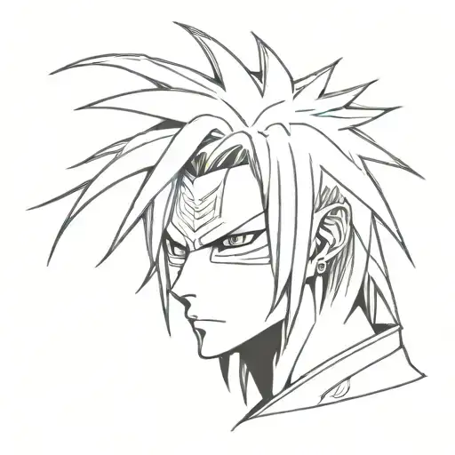 Madara Uchiha looking like tattoo design idea