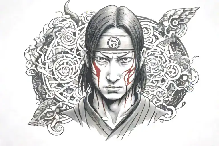 itachi Uchiha Itachi tattoo design idea