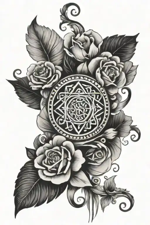 alt kol roma gypsy symbol tattoo design idea