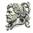 asclepius tattoo design idea