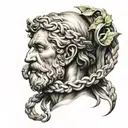 asclepius tattoo design idea