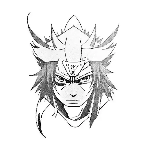 Sasuke tattoo design idea