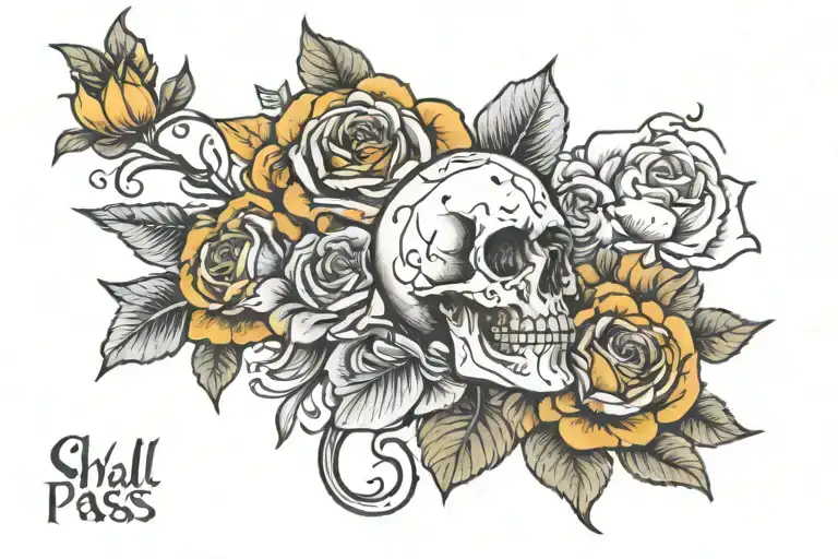 This shall pass tattoo design idea