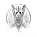 Anubis  tattoo design idea