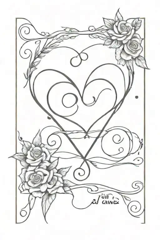 Take my soul, take my heart, el amor es ciego tattoo design idea