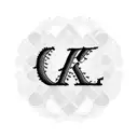 k-12 in bold cursive letters, in a heart with lace surrounding tattoo design idea