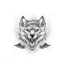 Dark Cerberus tattoo design idea