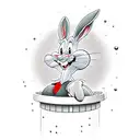Bugs Bunny tattoo design idea
