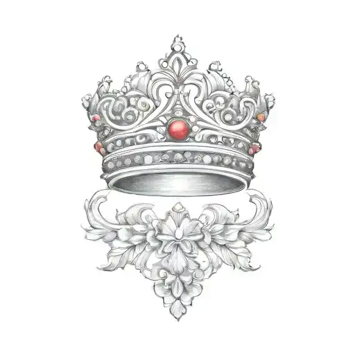 Queen's Crown tattoo design idea