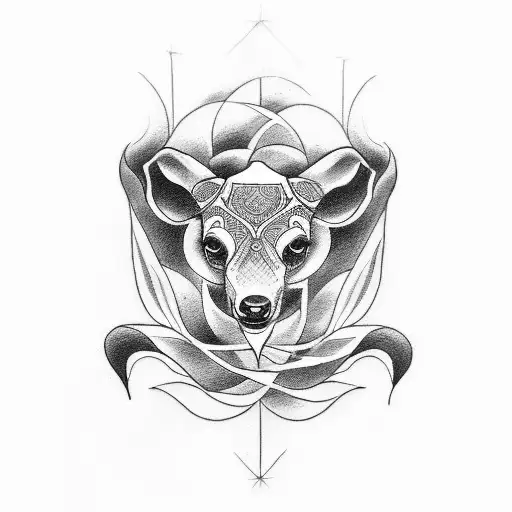 Design a tattoo that represents the connection between veganism and philosophy tattoo design idea