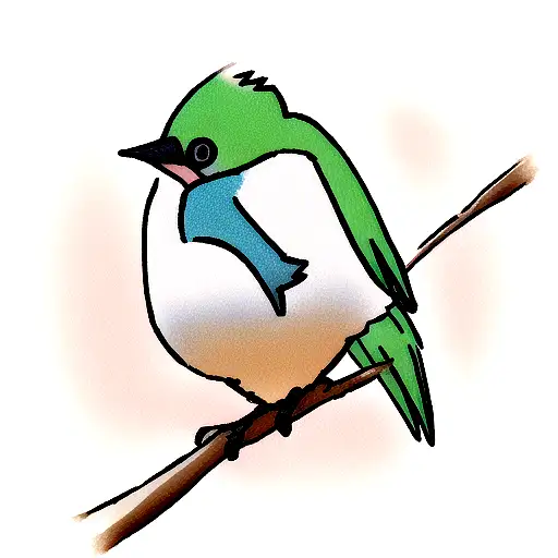 Swallow Bird tattoo design idea