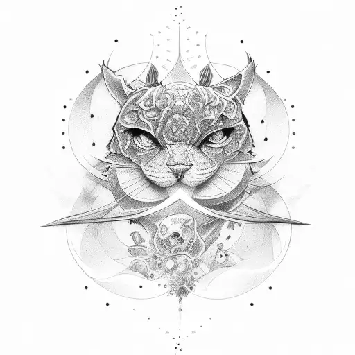 Duality tattoo design idea
