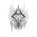 birthday dates tattoo design idea