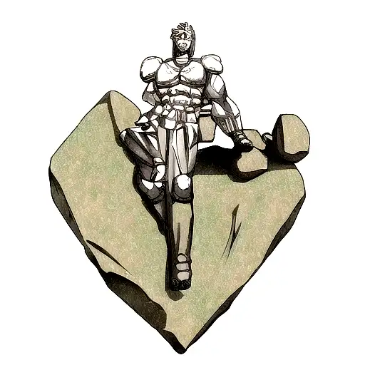atlas the titan holding up the stone tattoo design idea