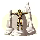 atlas the titan holding up the stone tattoo design idea