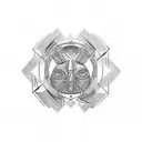 Gravity is master  tattoo design idea