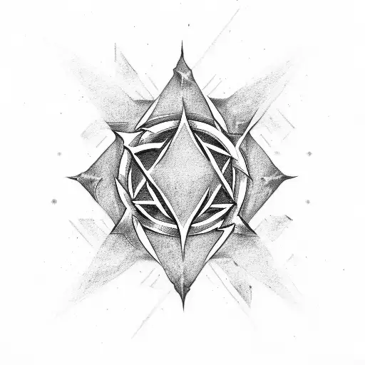 Pentakill, pentagram tattoo design idea