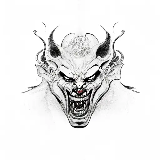 hades with cerberus tattoo design idea