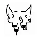 3 headed dog tattoo design idea