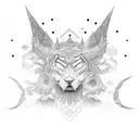 tengri tattoo design idea