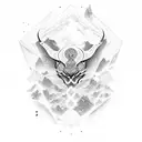 tengri tattoo design idea