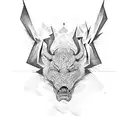 uv strike tattoo design idea