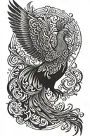 Phoenix Rising**: A phoenix symbolizes rebirth and overcoming struggles. You could incorporate elements that represent y tattoo design idea